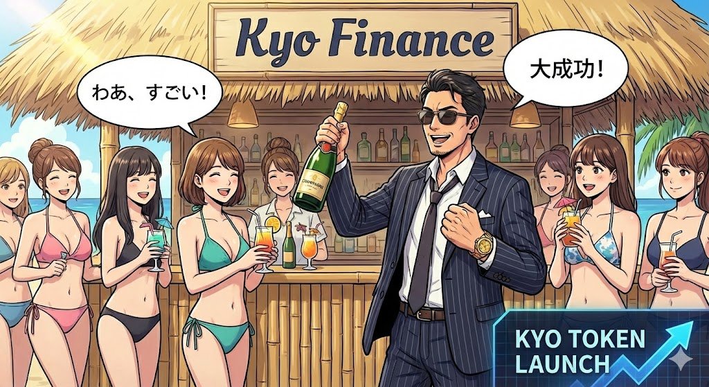 Don't miss out <a href="/kyofinance/">Kyo Finance 💿</a> 

Time to make some money folks

Kucoin has deepest liquidity: kucoin.com/trade/KYO-USDT