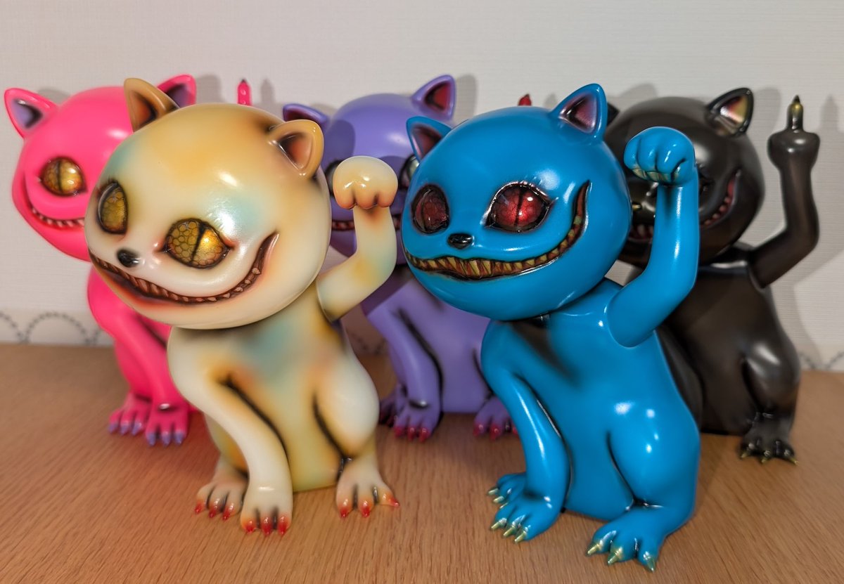 わが家のTAMA5体になりました〜これからも素敵な作品たのしみにして