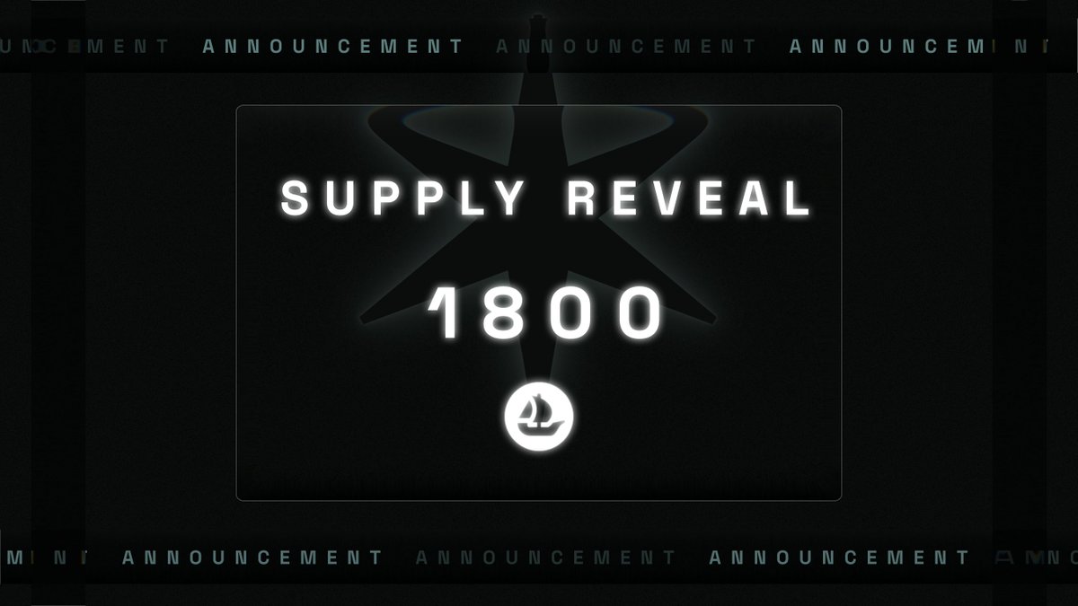 The 1800s were the century when global financial system was born.

Then came banks, fiat, BTC, and not so long ago, NFTs.
We are announcing our supply - 1800.
<a href="/opensea/">OpenSea</a> will be waiting for us.

Apostles. 2025.

81 randomly picked comments will receive WL.
[like + wallet + RT]