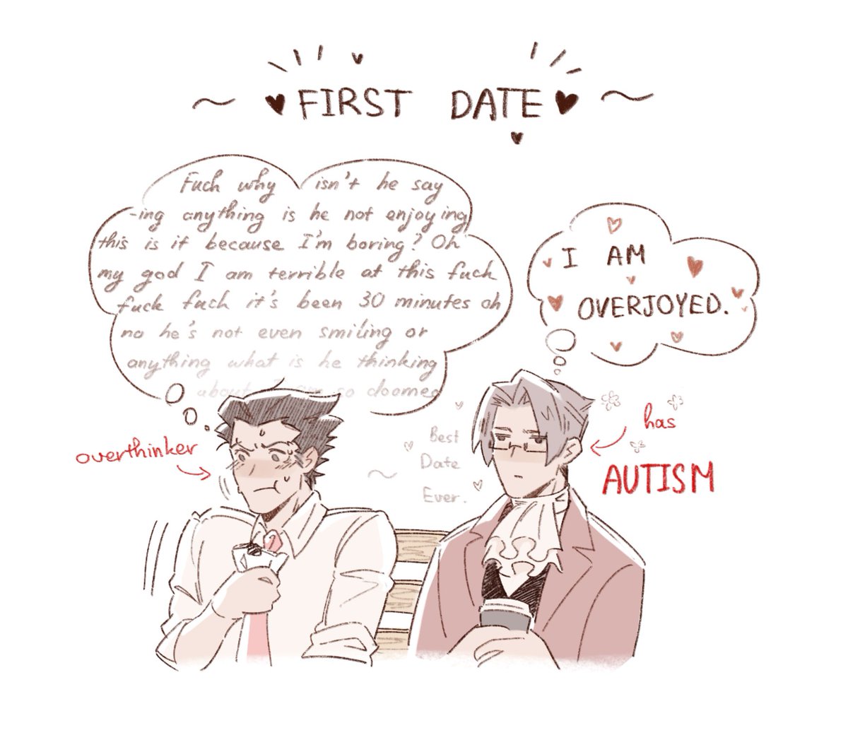 Ship Dynamic: ADHD vs Autism (1/2)

#aceattorney #narumitsu