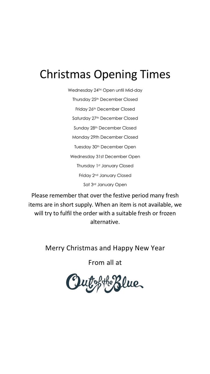 Out of the Blue tweet media