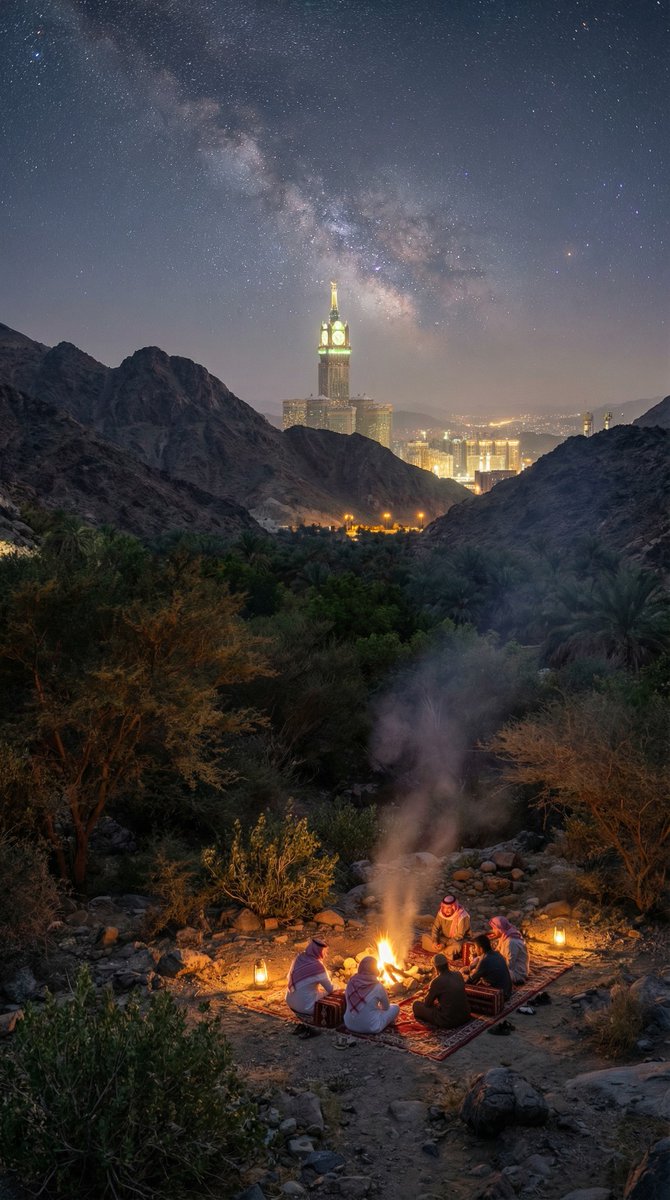 0AZAME's tweet photo. مكة في ليالي الشتاء بعيون AI 😍
🇸🇦❤️🇸🇦
#مكه #السعودية_فلسطين
#الخميس_الونيسᅠ
#nanobanana #Gemini3 https://t.co/tF63eo6Wnd