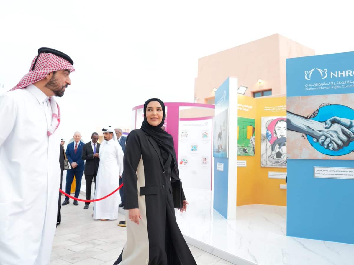 QNC_qa's tweet photo. شاركت@qnc_qa بالاحتفاء ب #اليوم_الدولي_لحقوق_الانسان تحت شعار“الرياضة حق للجميع" الذي يصادف العاشر من ديسمبر من كل عام بالتعاون مع@edu_qaو @QATARNHRCو إدارة حقوق الإنسان ب@MofaQatar_AR لتعزيز الوعي بحقوق الإنسان وتشجيع ممارسة الرياضة للجميع ودورها في تعزيز الصحة الجسدية والنفسية. https://t.co/lBz7XE6qtk