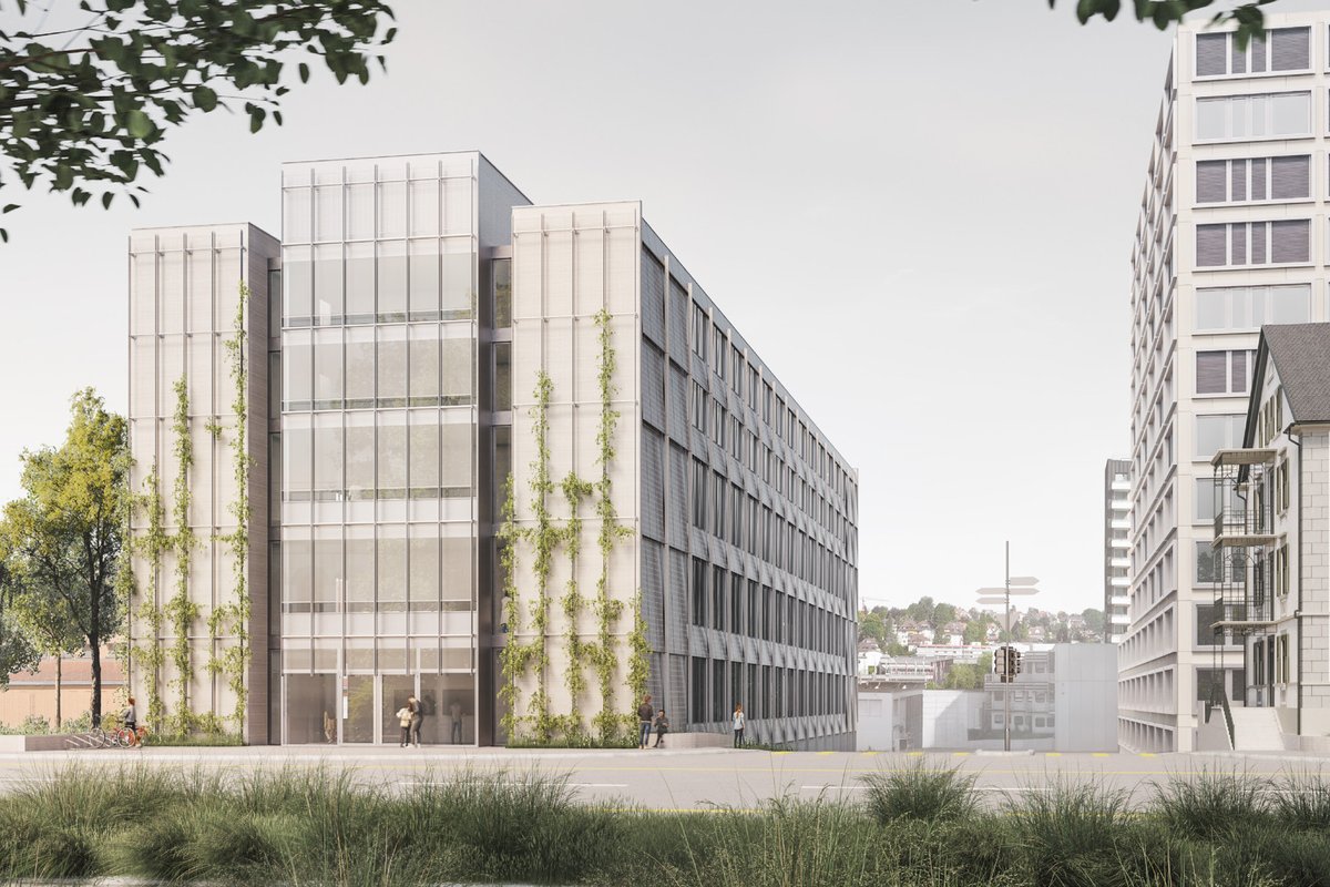 Das Team um #Waldrap Architekten hat mit dem Entwurf «#Flowlab» den #Projektwettbewerb für das neue Zentrum für #Labormedizin in St. Gallen gewonnen.
competitions.espazium.ch/de/wettbewerbe…