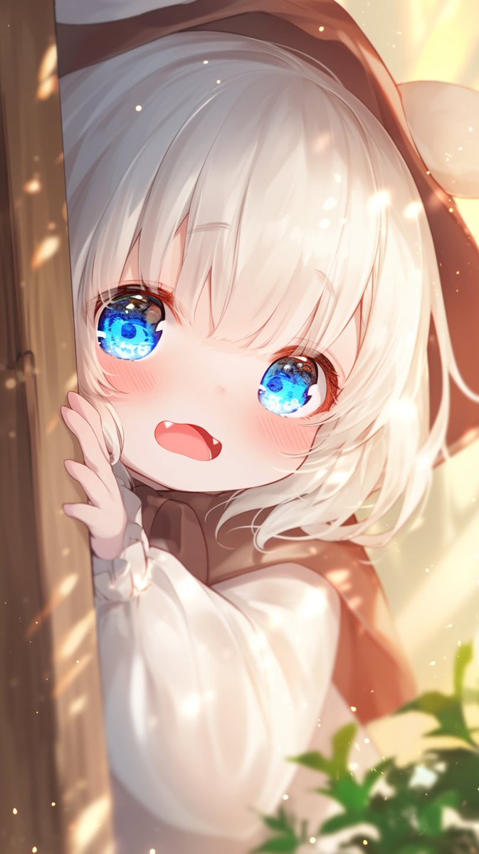 8ba4649's tweet photo. 「あのね、あのね！いっしょに、ひなたぼっこしよ？ポカポカであったかいよ！」

#AIart https://t.co/g9MYYQezo2