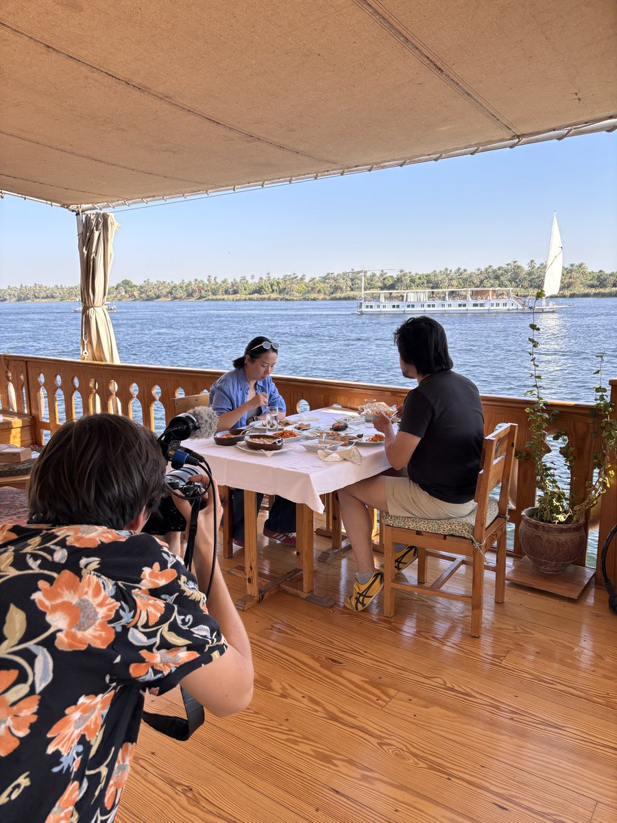 FTVMoyen_Orient's tweet photo. On vous emmène vivre une #croisière sur le #Nil ⛵️en #Égypte 🇪🇬  au JT de 13H sur France 2 @franceinfo https://t.co/bxZuQADNmL