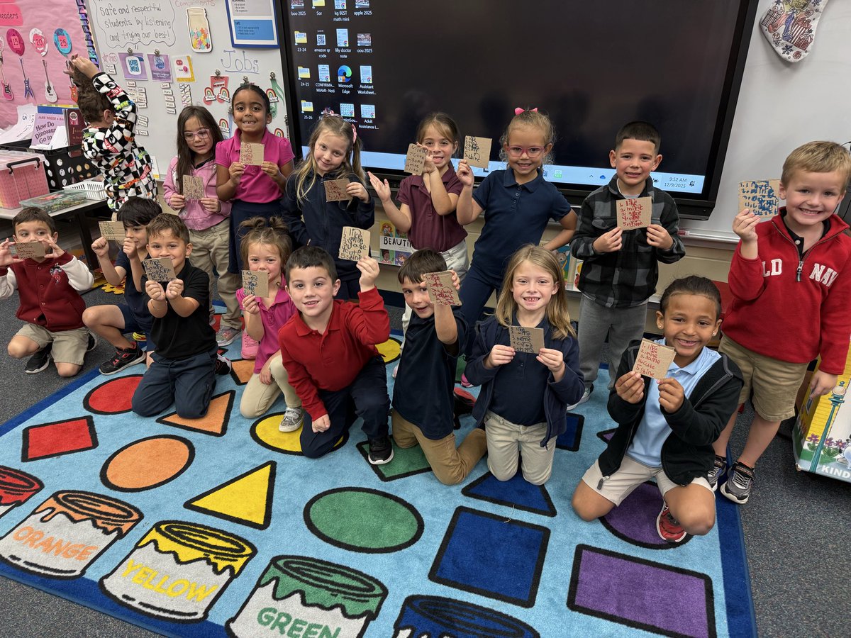 In Ms. Noti’s we’re writing Mr Tricky E words on boxes for some fun. #kinderlearning #trickyE #trickyenglish #leetweets