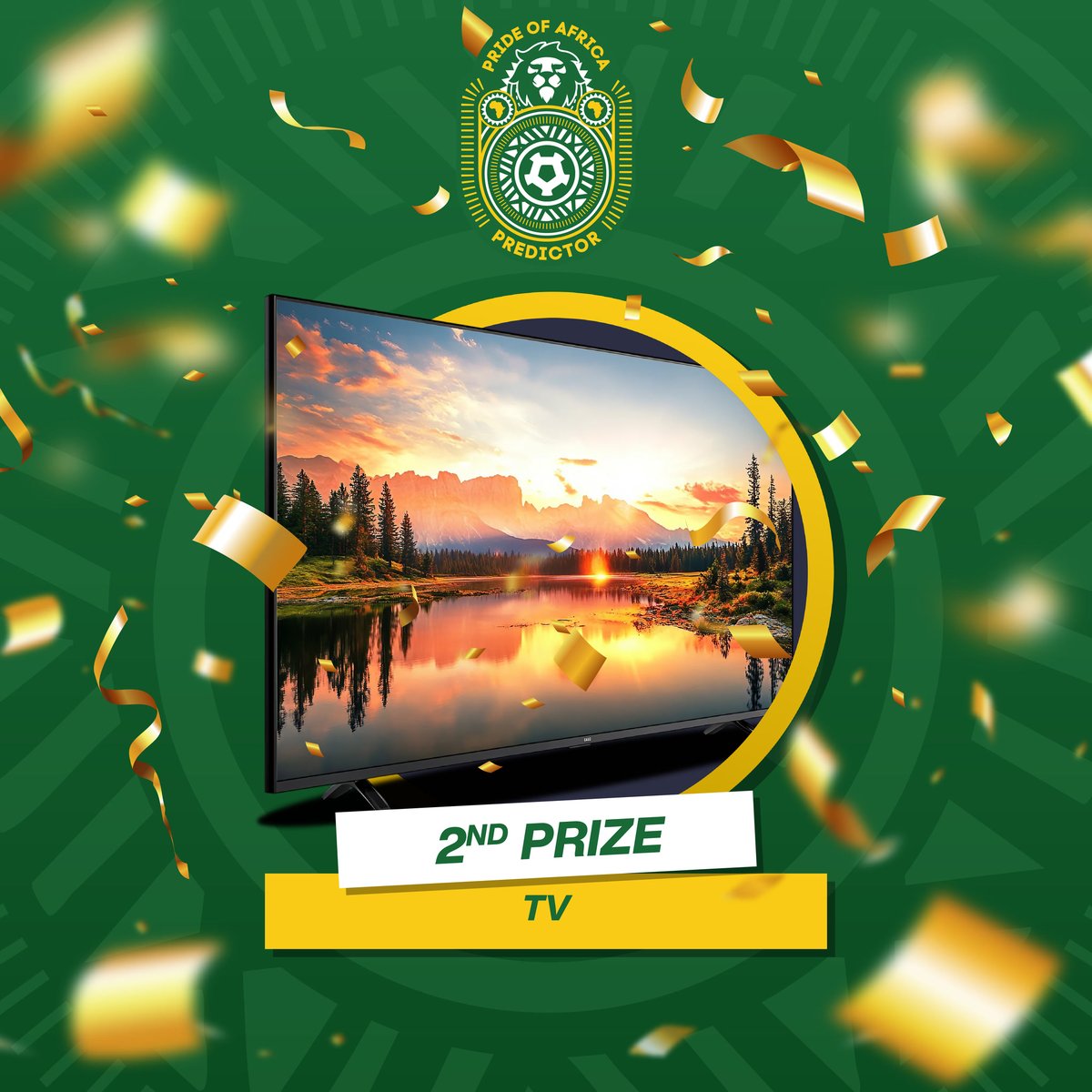 Fanzonezw's tweet image. 🔥 Coming This Month: The Africa Pride of Africa Predictor! 🔥

AFCON fever is here! 🌍
Get ready to predict every match and stand a chance to win:
📺 40-inch Smart TVs
🔊 Bluetooth Speakers
🔋 Powerbanks to keep your devices juiced up while you track your predictions!

The best…