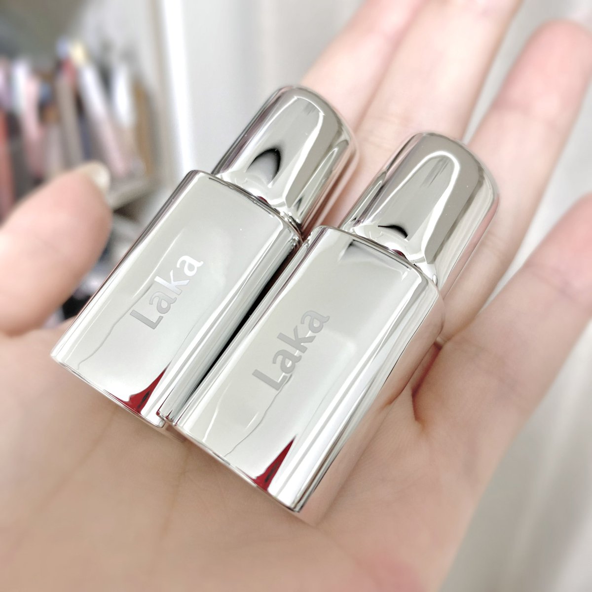 ロフトでLAKAの破格ミニセット見つけた👀🩷 1本の値段でマキシ