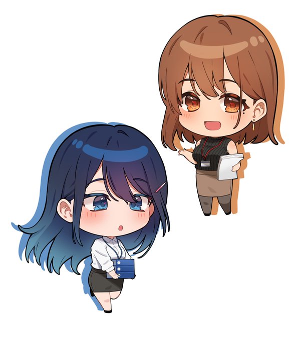 ちびOLちゃん達