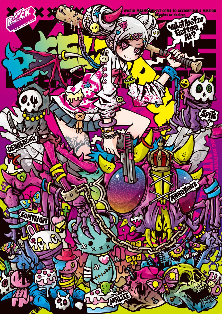 「Project.C.K.[2026]参加予定イベント 1月18日:Comic T」|Project.C.K.のイラスト
