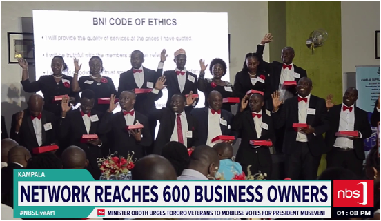 BNI Uganda has expanded its footprint with the launch of its 15th chapter, BNI Pearl, welcoming 35 new members and raising its network to over 600 business owners nationwide.

<a href="/LNduwumwami/">Lindah Nduwumwami</a> 

#NBSLiveAt1 #NBSUpdates