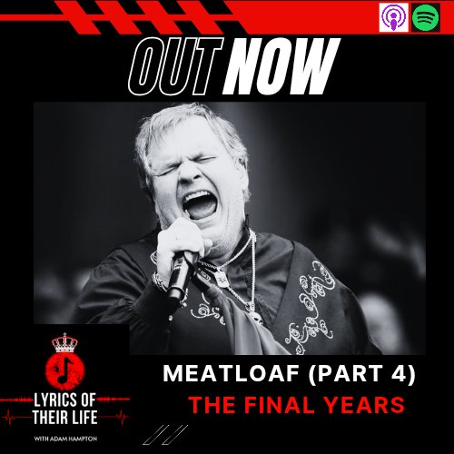 NEW EPISODE OUT NOW!!!

Meat Loaf (Part 4) - The Final Years!
 
Listen now on:

Spotify: open.spotify.com/episode/5F3tbq…

Apple Podcasts: podcasts.apple.com/au/podcast/lyr…

#meatloaf #jimsteinman #podcast #music #biography