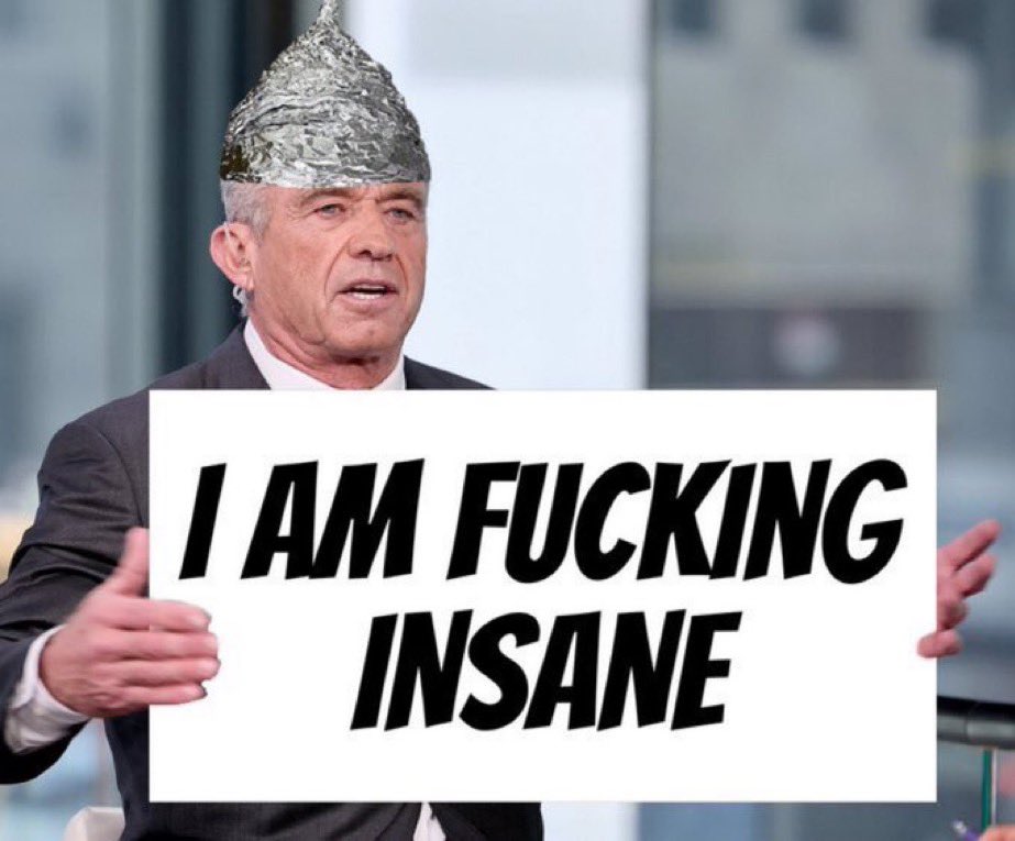 thesoulsinga's tweet photo. Unqualified lawyers who have no knowledge of the job should never be put in a position of this magnitude. While RFK is doing pull ups at a damn airport and talking about fcking breast milk people are getting sick and dying from his utter ignorance and failure as a health secretary!

#ImpeachRFK