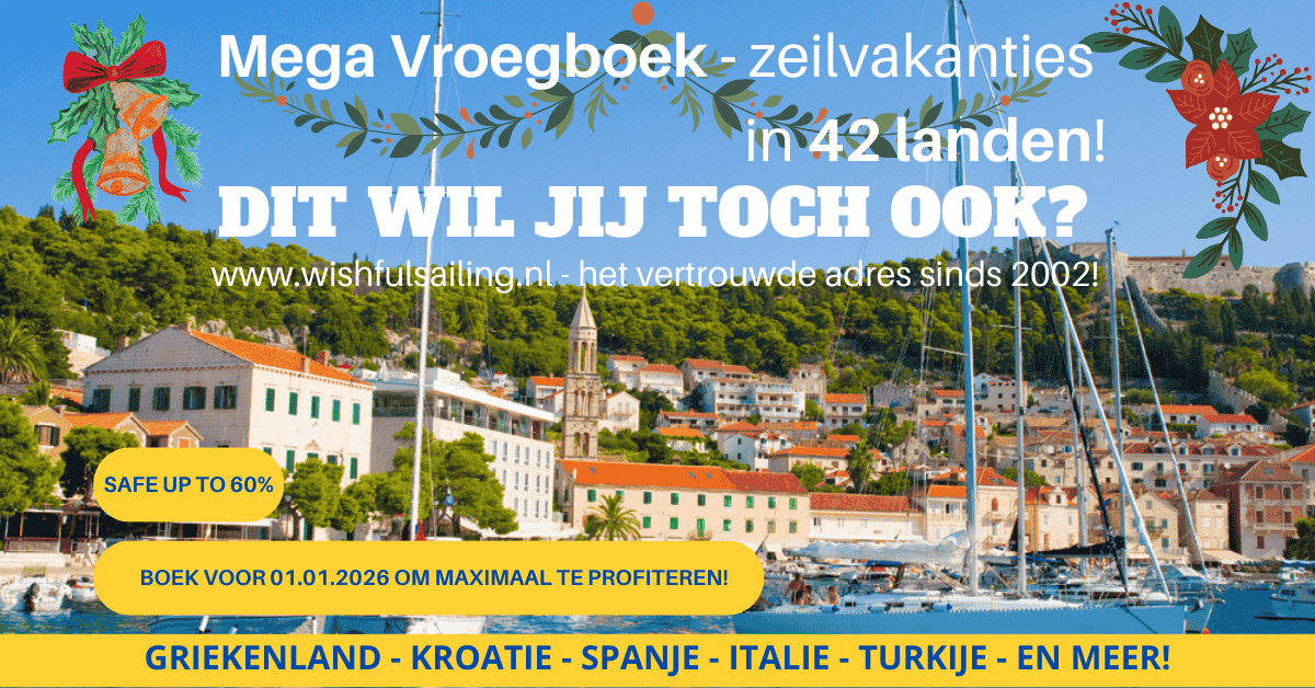 Wishfulsailing's tweet photo. 🌊 Ahoy zeilers⛵️
Vroegboek deals tot 60% korting! 🤩 https://t.co/paOyqr1AuW Boek vóór 01.01.2026 en bespaar honderden euro’s. 

Droom weg bij 🇬🇷 Griekenland, 🇭🇷 Kroatië, 🇪🇸 Spanje of 🇮🇹 Italië

📞 0341 456 806 (NL) | 02 513 7862 (BE)
👉 https://t.co/QEZUUGRNqx 💙 https://t.co/LmonPsRVZ1
