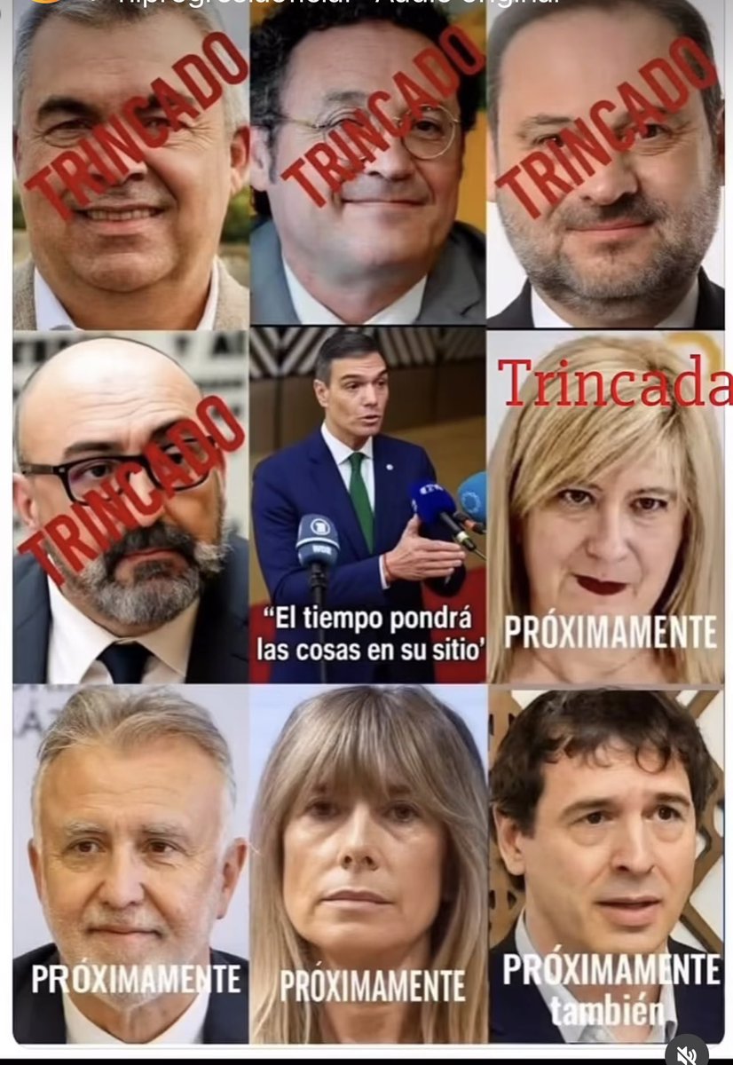 Organigrama del gobierno de España ,el escándalo más grande de nuestra historia reciente !
Vía Hipogresiaoficial