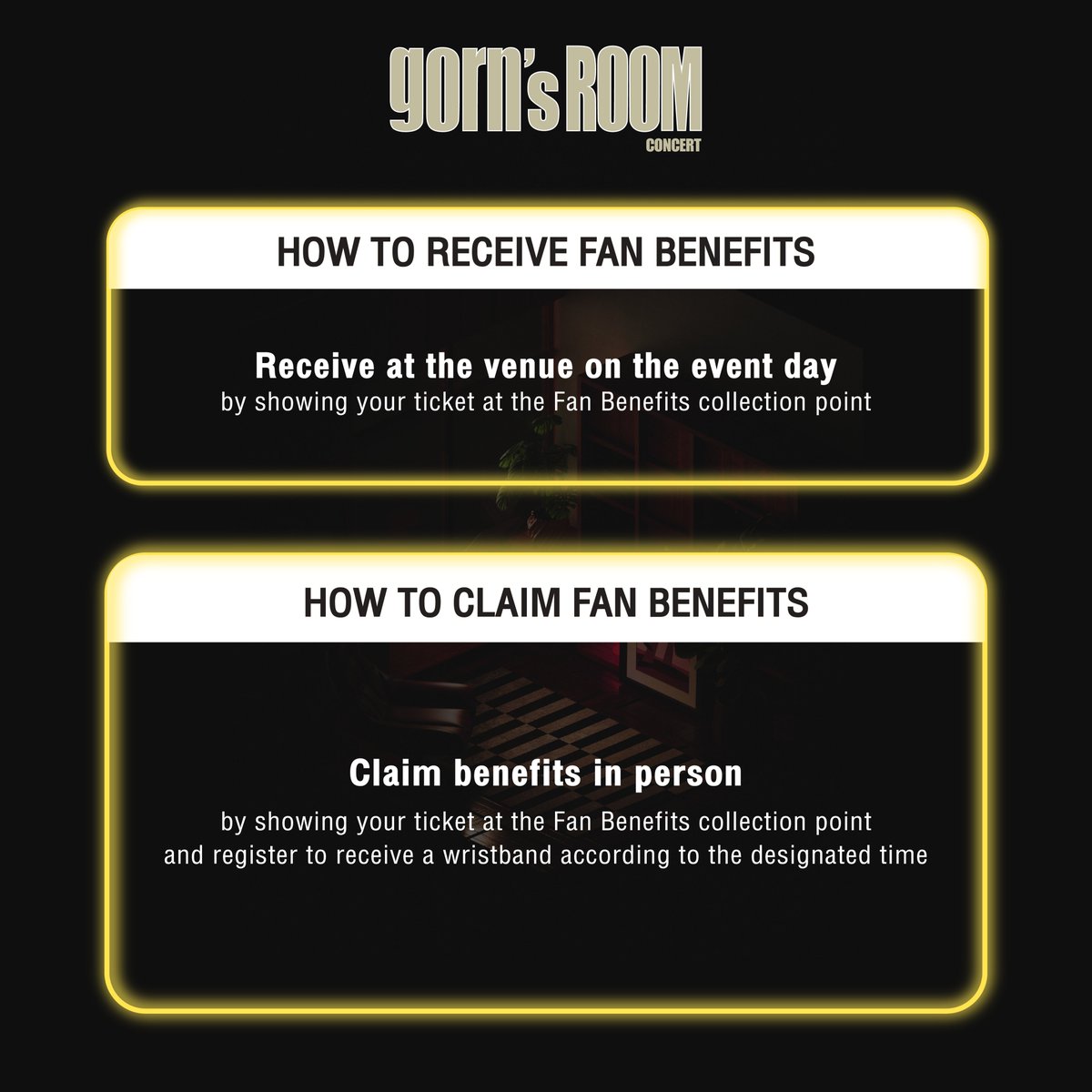 PROXIE_Official's tweet photo. [Concert Announcement]
gorn’s ROOM CONCERT

RECEIVING TICKETS AND FAN BENEFITS
การรับบัตรและสิทธิประโยชน์

วันเสาร์ที่ 13 ธันวาคม 2568
@ CENTERPOINT ENTERTAINMENT

#StoryFromgornsJourney
#PROXIEGorn
#PROXIEth
#bROTHERSMUSIC https://t.co/8hJvlGqmux