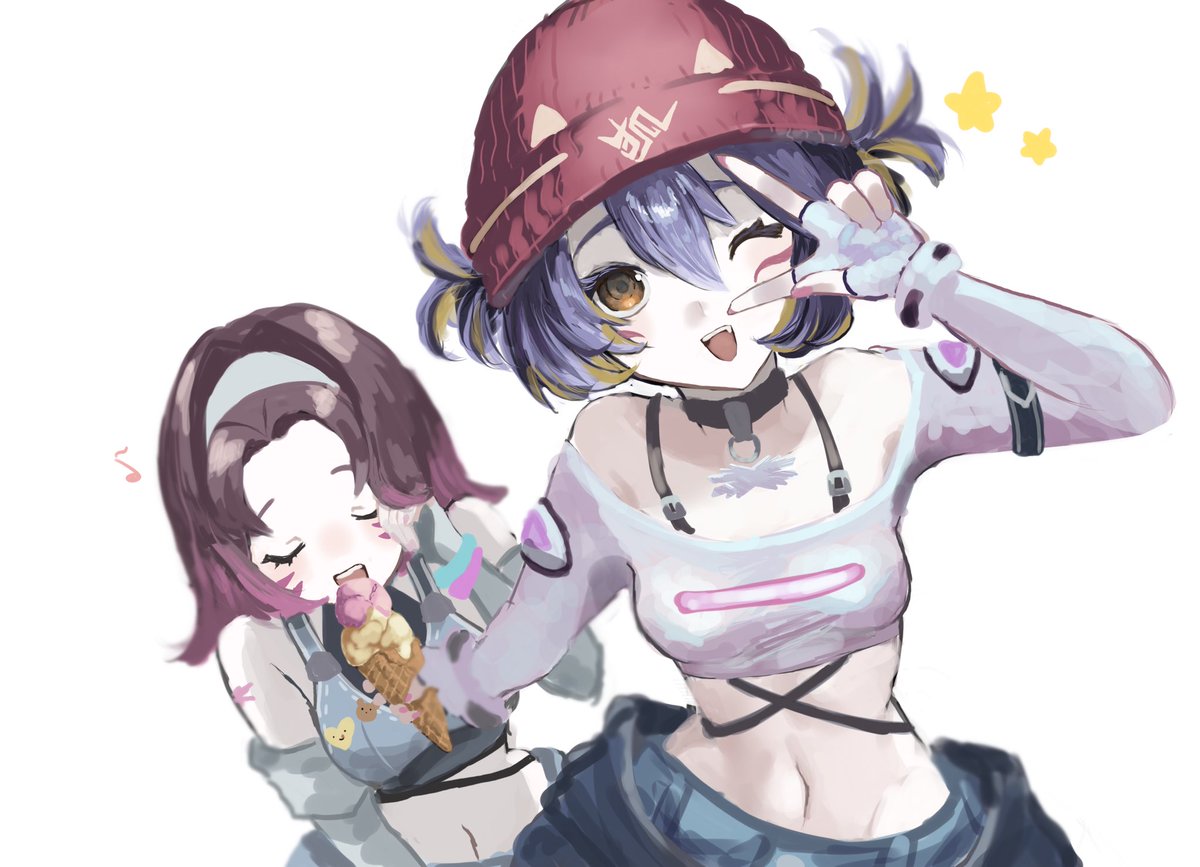 tokkitsune #mekafox 🐰🍨🦊