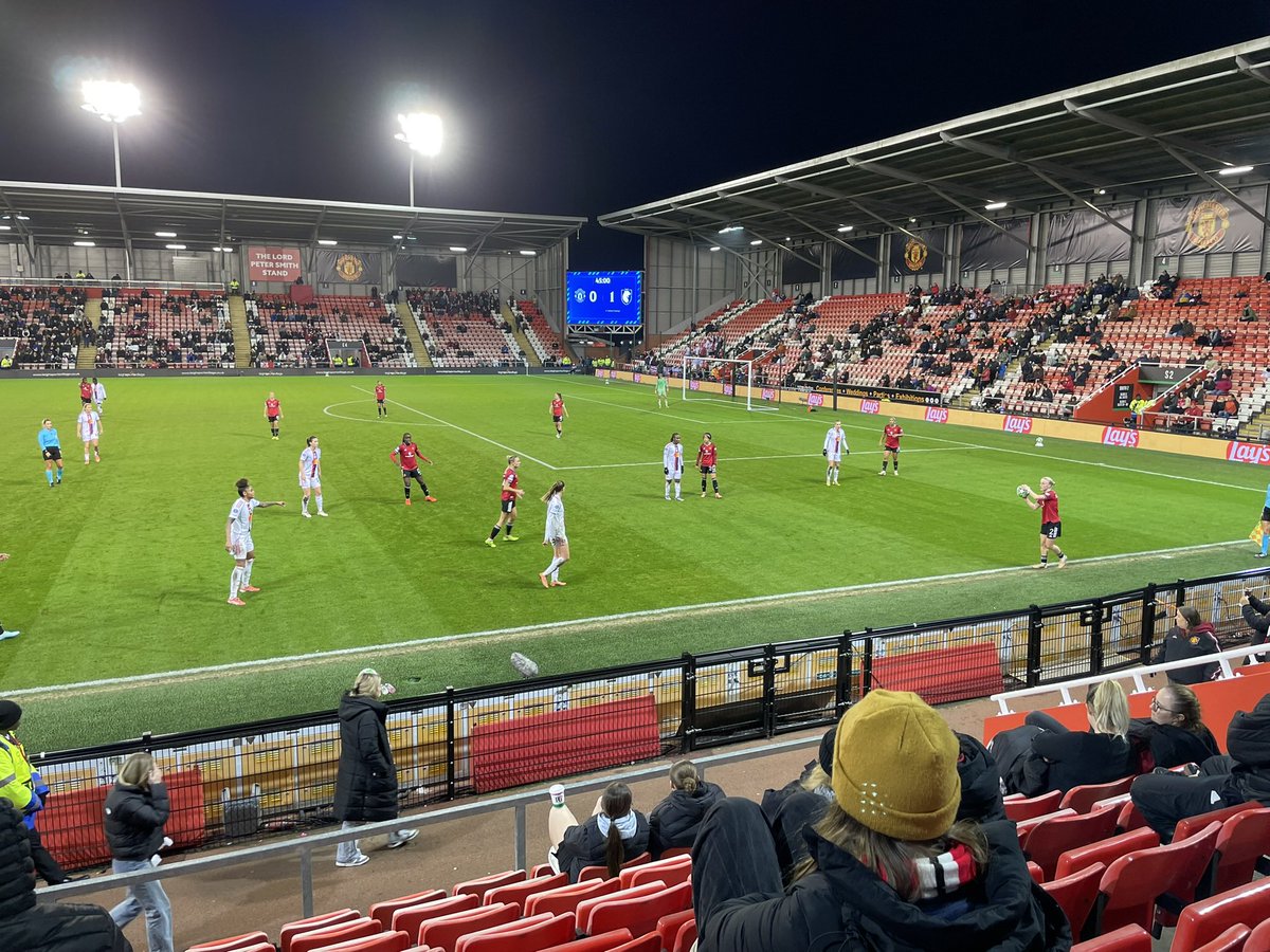 Fantastic to see Manchester United vs OL Lyonnais in the Champions League last night. Top, top quality on display 👌🏼