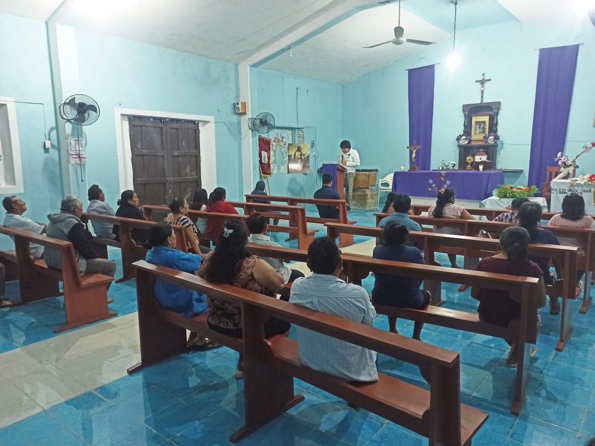 KofC17543's tweet image. Como parte del programa “Imitando a San Juan Diego”, los Hermanos Caballeros de Colón y nuestras familias nos reunimos hoy en la Capilla de San Antonio de Padua, Muchucuxcáh, para rezar el Rosario del Amor Guadalupano. Dic 9, 2025.

@KofC #KnightsofColumbus #CaballerosdeColón