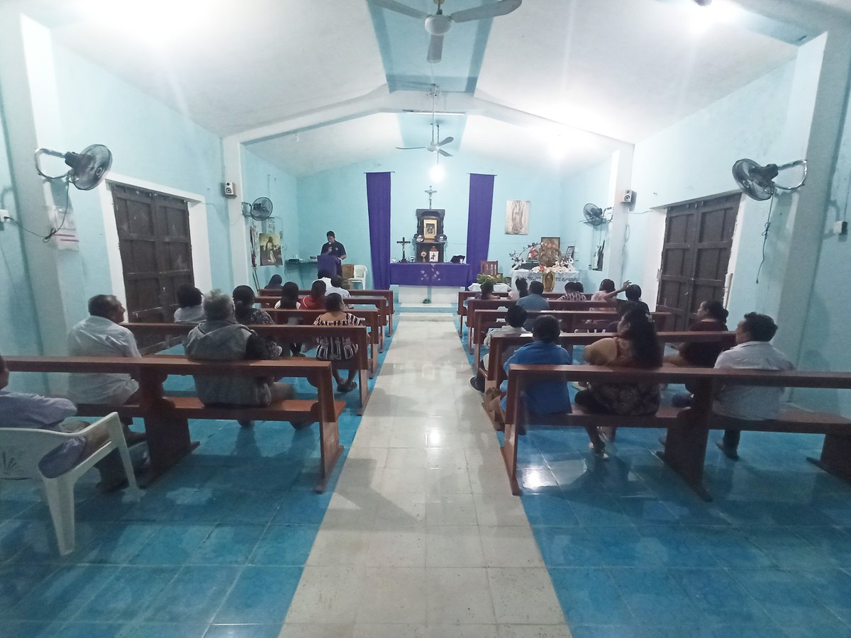 KofC17543's tweet image. Como parte del programa “Imitando a San Juan Diego”, los Hermanos Caballeros de Colón y nuestras familias nos reunimos hoy en la Capilla de San Antonio de Padua, Muchucuxcáh, para rezar el Rosario del Amor Guadalupano. Dic 9, 2025.

@KofC #KnightsofColumbus #CaballerosdeColón