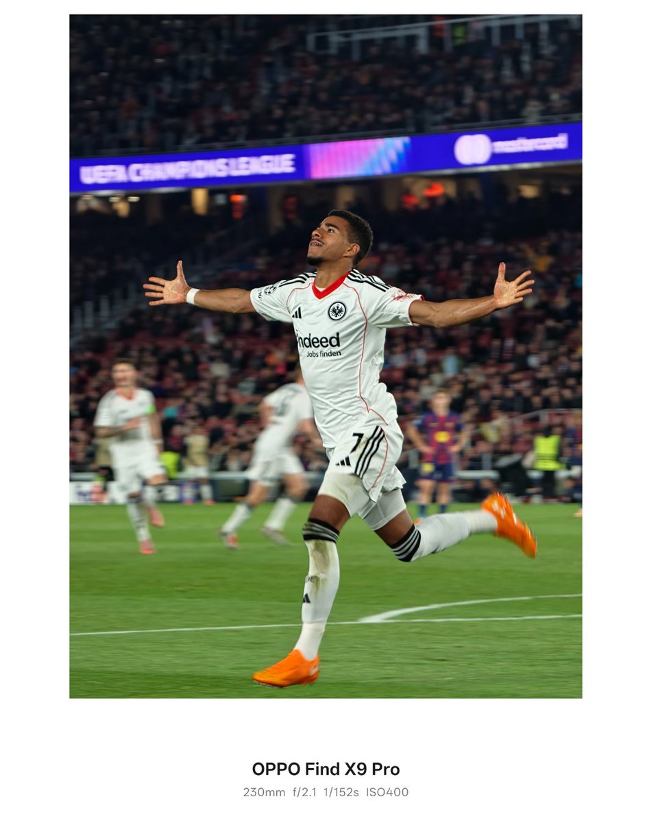 Plongez au cœur de l'extraordinaire grâce au zoom d'#OPPOFindX9Series 📸

#OPPOMatchdayPhone #MakeYourMoment #OPPOxUCL26