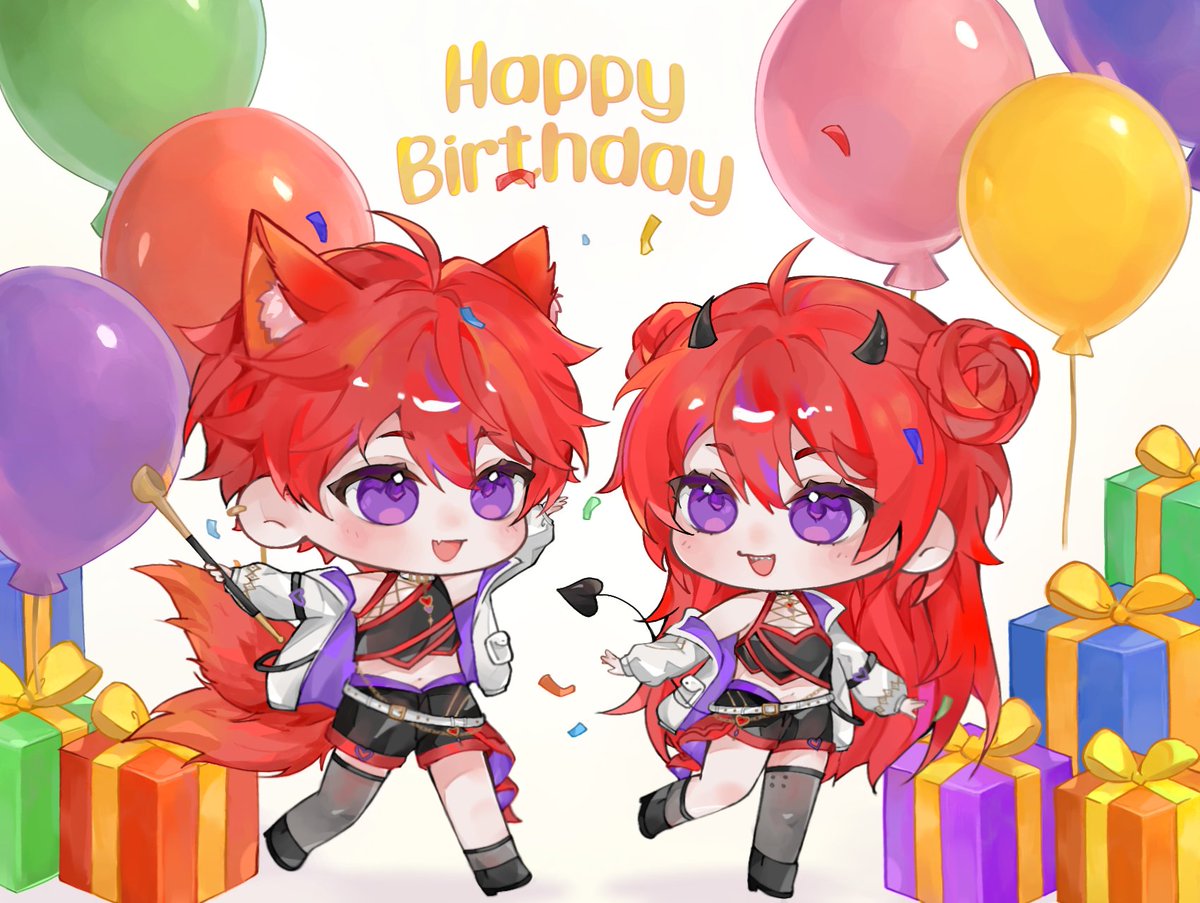 BXG1310's tweet photo. My little twin 🫶🏻

#commissions #OC #Mascot #Nille #Akki #Roxanne #AkkiRox https://t.co/ng0x9fVfIi