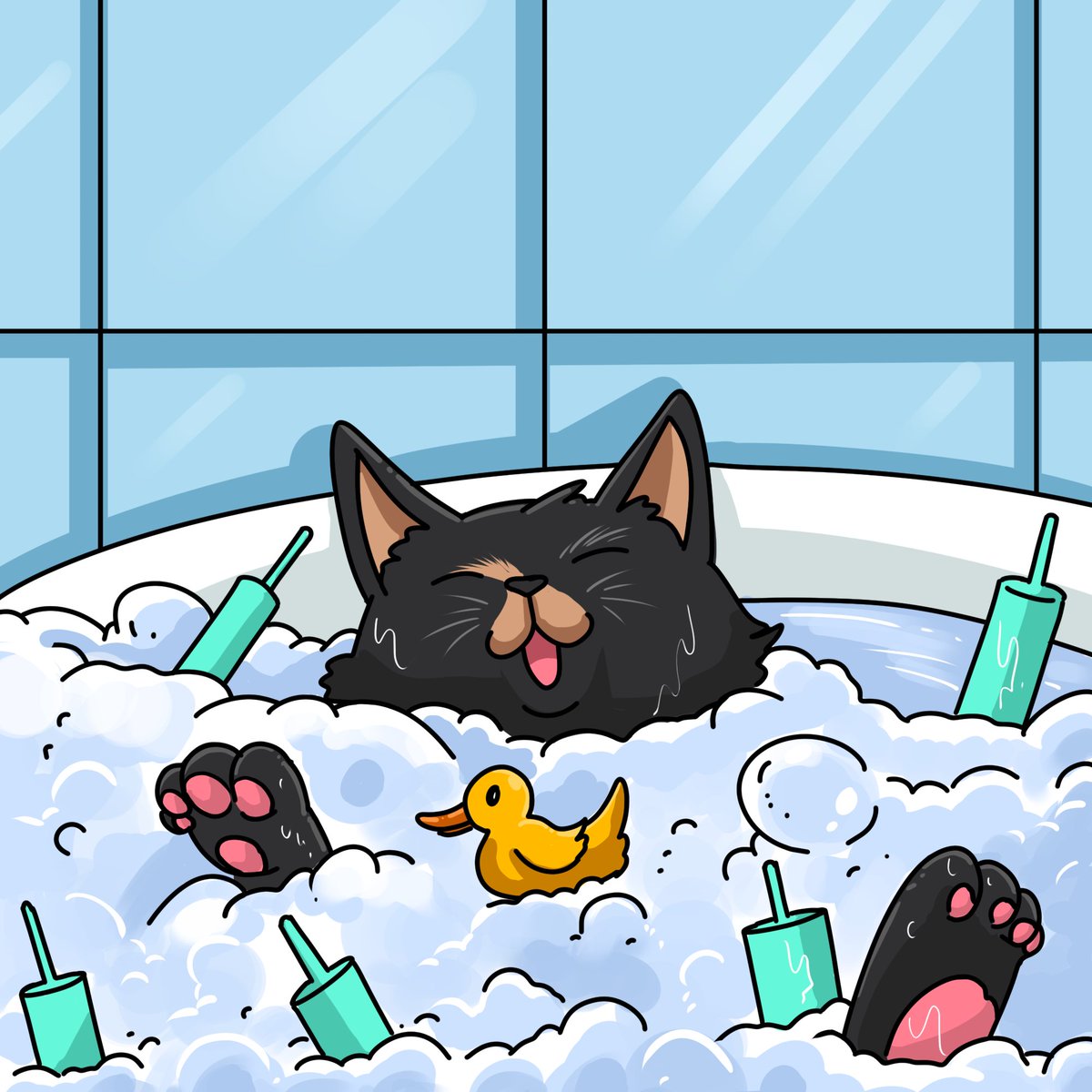 The only baths Murphy enjoys are the ones filled with green candles

$MURF $KTA