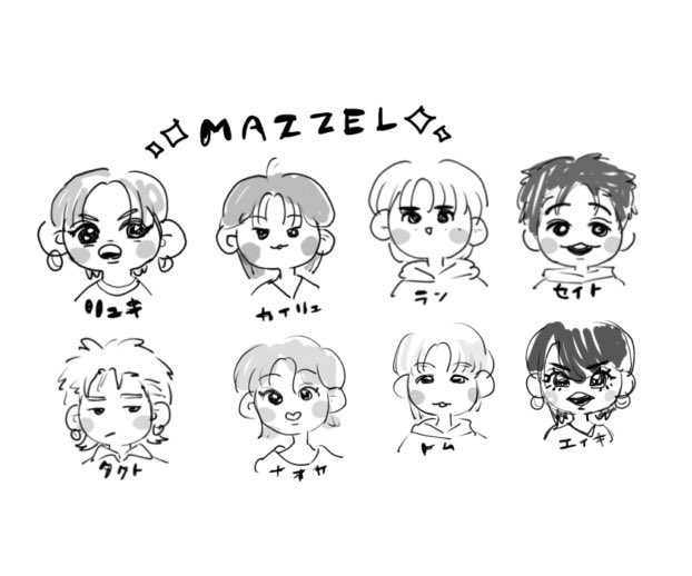 MAZZELファンアート