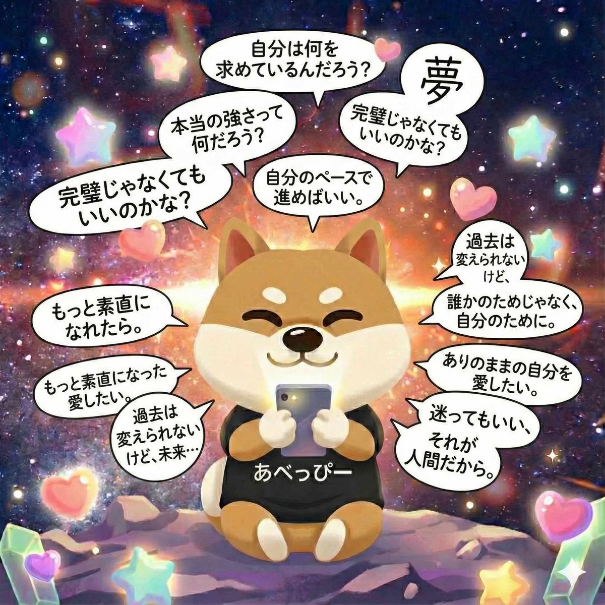 阿部っぴは内省が大好きな柴犬っぴ