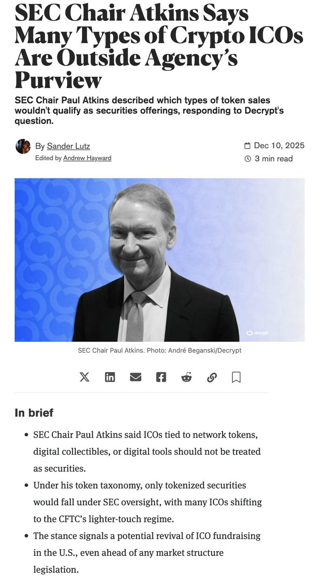 hyeon__dev's tweet image. The New Normal of Airdrops: From Free to &quot;Investment Rights&quot;

The landscape of Airdrop Farming is shifting. The era of  transactions and &quot;yapping&quot; to receive free tokens is fading, and a new set of rules is taking hold.

With the recent shift in the U.S. SEC&apos;s stance, airdrops…