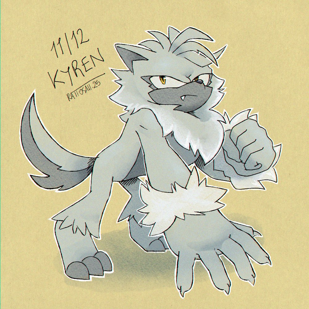 I'm drawing a character from a different friend every day until Christmas, just for fun and in no particular order. 

Day 11: Kyren from Kabrita
