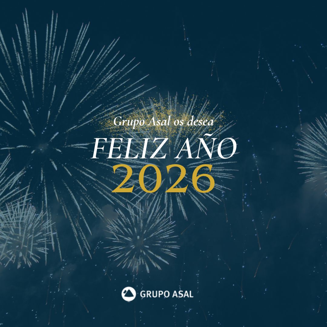 Gracias por acompañarnos un año más✨
Os deseamos una excelente entrada de año y un 2026 lleno de oportunidades🥂

#GrupoAsal #SalMarina