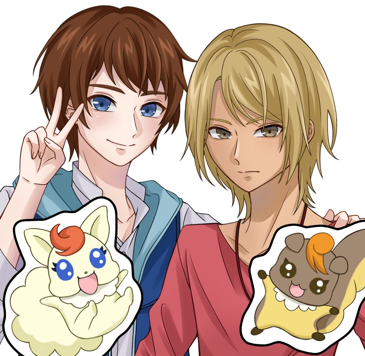 Yes!プリキュア5 ココ ナッツ #プリキュア #Yesプリキュア5 #イラスト