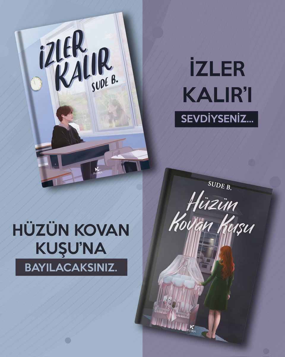 pukkayayinlari's tweet photo. İzler Kalır'ı sevdiyseniz... Hüzün Kovan Kuşu'na bayılacaksınız!✨
#pukkayayınları #sudeb #izlerkalır #hüzünkovankuşu https://t.co/izojWcFCtb