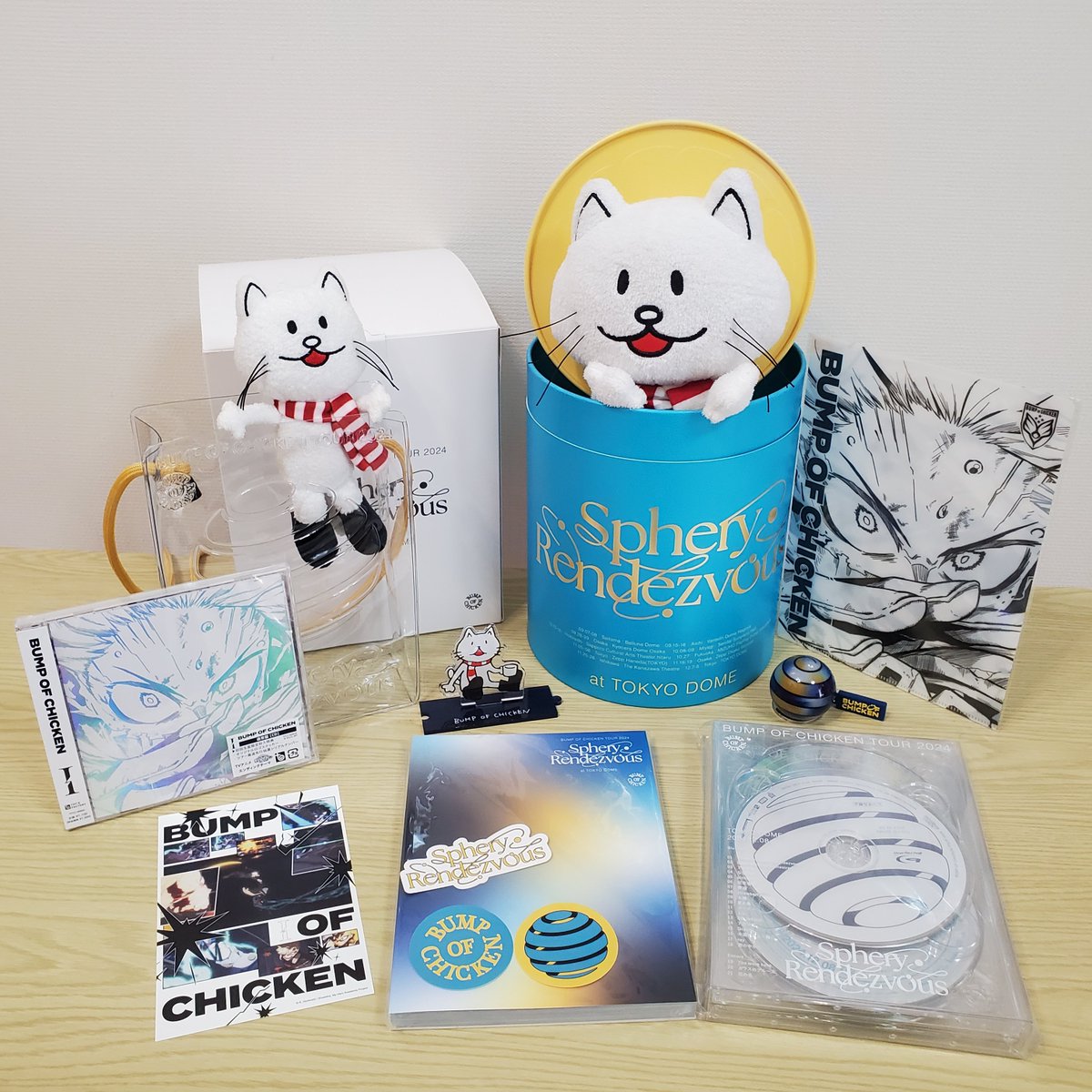 こんなにも素敵だと写真撮りまくってしまうんよ😌
Ｉは想像以上にきらっきらでかっこいいし、Sphery Rendezvousまた観れるなんて楽しみ(*´︶`)