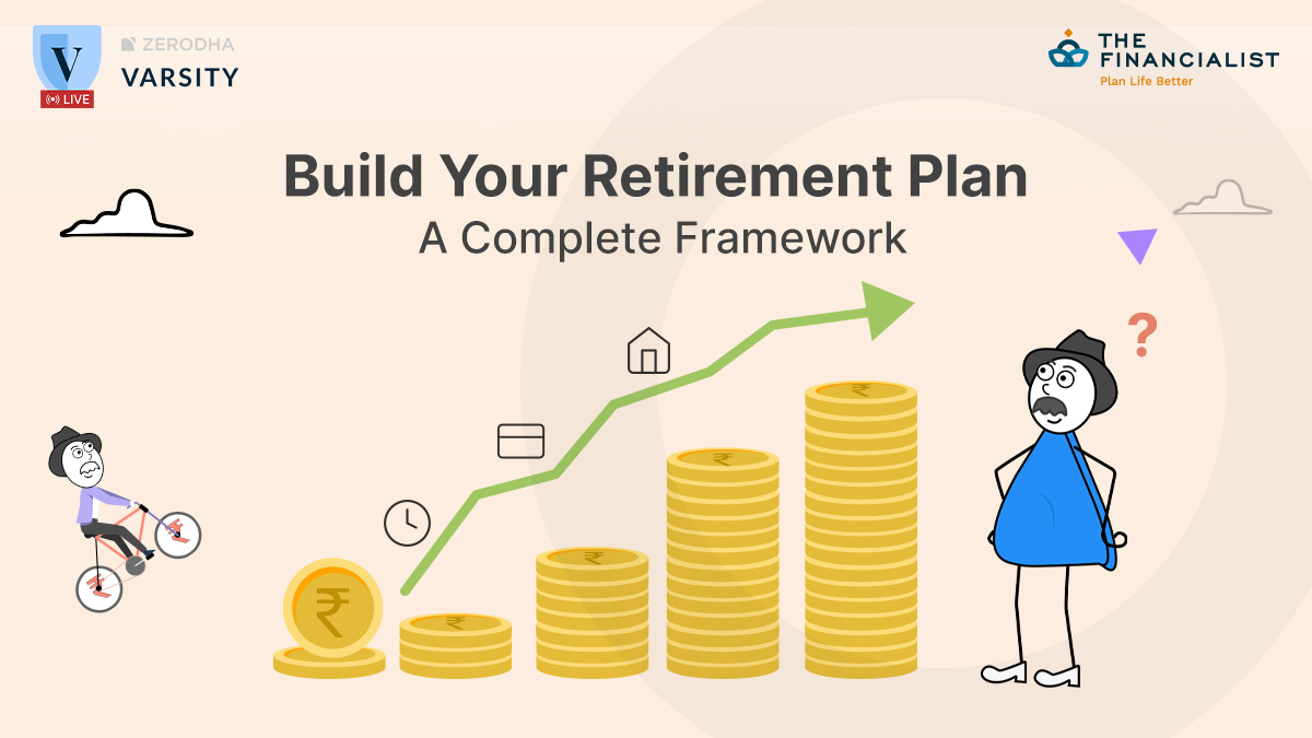 Retirement planning is one of the most requested programs on Varsity Live, and we are finally doing this in association with <a href="/FinancialistHQ/">The Financialist</a>.
Join us this Sunday (14th Dec) for a detailed framework on Retirement planning. We are doing this in both Hindi and English. Details and