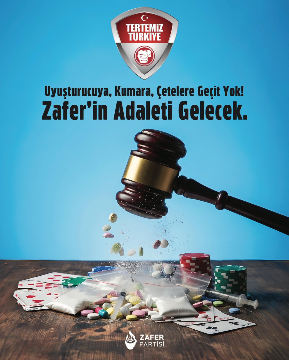 Adalet bir gün herkese lazım olacak 
#TertemizTürkiye