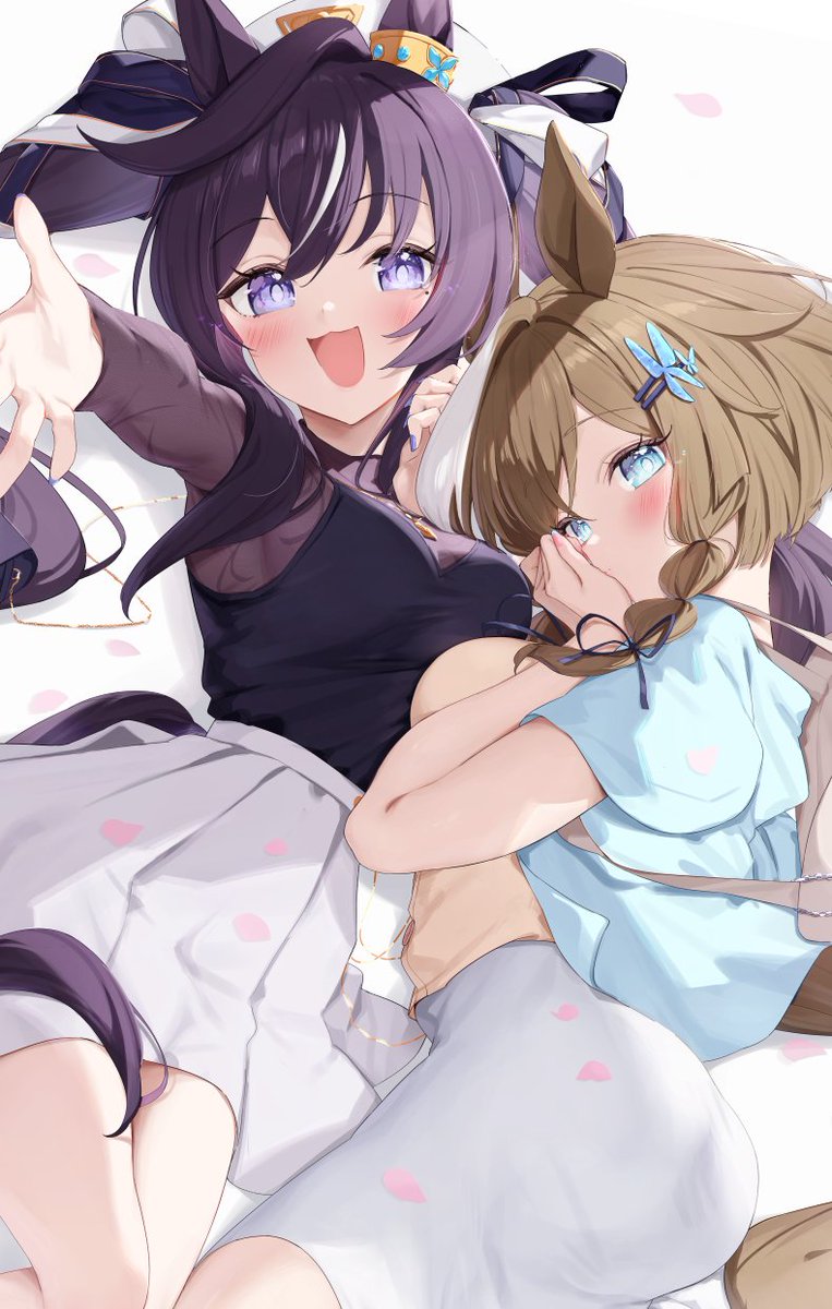 Saboten_Mushi's tweet photo. 恋するウマ娘たち❤ https://t.co/0lQmEhillH