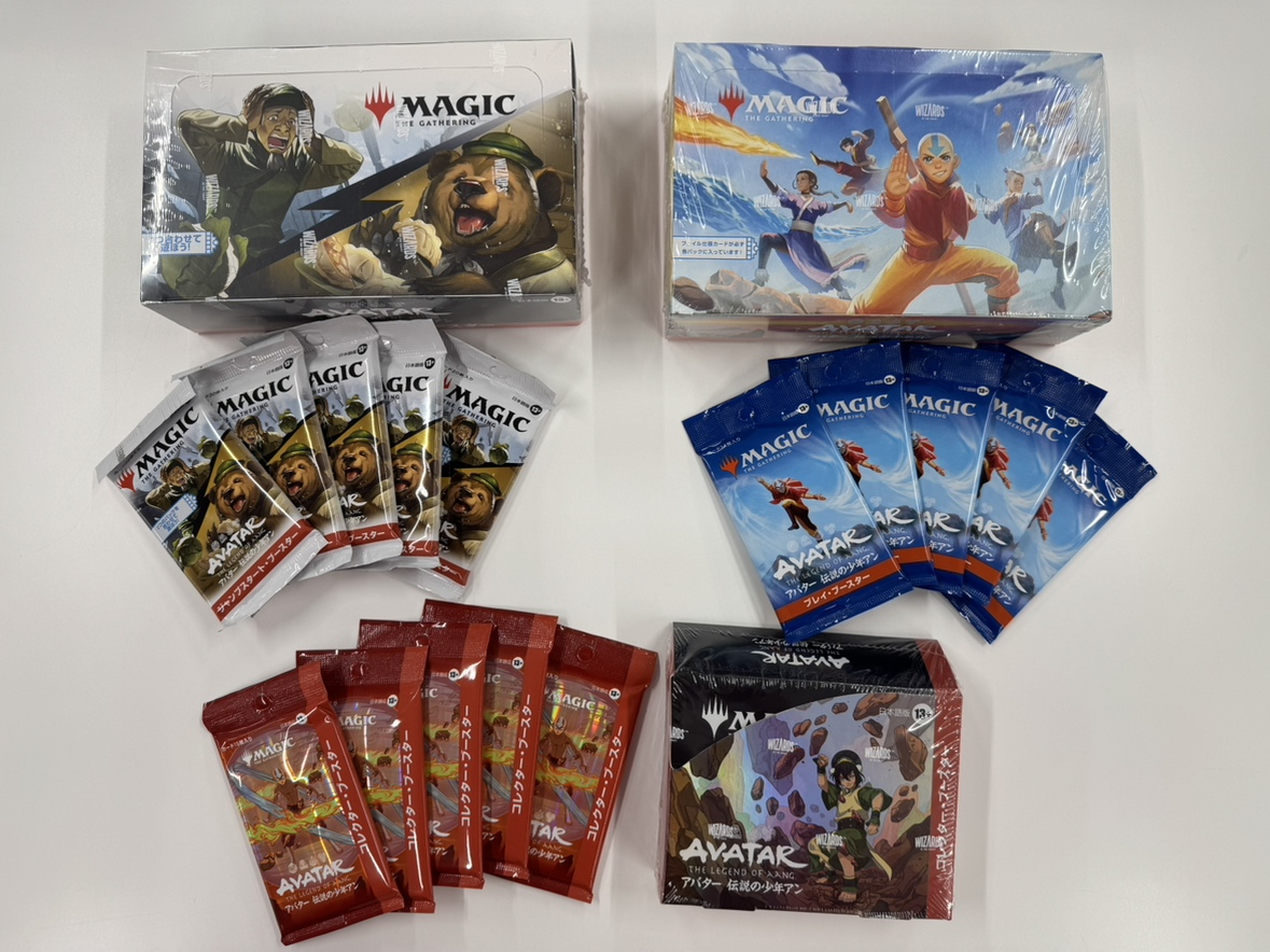 商品情報】 大人気《アバター 伝説の少年アン》のブースターパックが