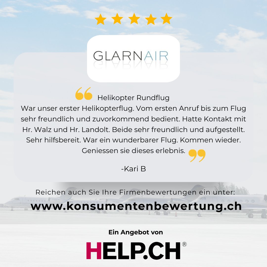 Kundenfeedback spricht für Glarnair – authentisch und überzeugend.

Auf der unabhängigen Plattform konsumentenbewertung.ch teilen Kundinnen und Kunden ihre echten Erfahrungen mit Glarnair. Ob Luftreinigung, Klimatisierung oder moderne Lösungen für ein gesundes Raumklima – solche