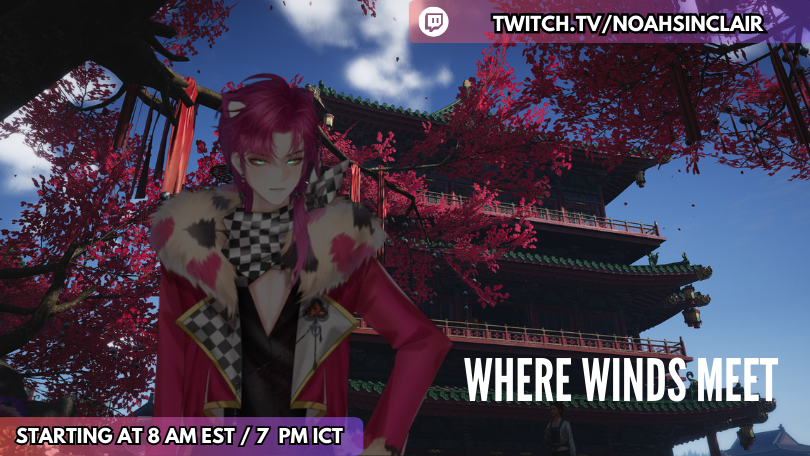 NoahSinclair_VT's tweet photo. We have a meeting at 7:00 pm ICT, 
✧Lets get even stronger together✧【EN/FR 18+】  

⚔️Live at: https://t.co/p9WJYEm9zw 

#envtuber #Vtuber #NoahSinclairVT #SinclairIsLive https://t.co/AnvJKJB1Mc