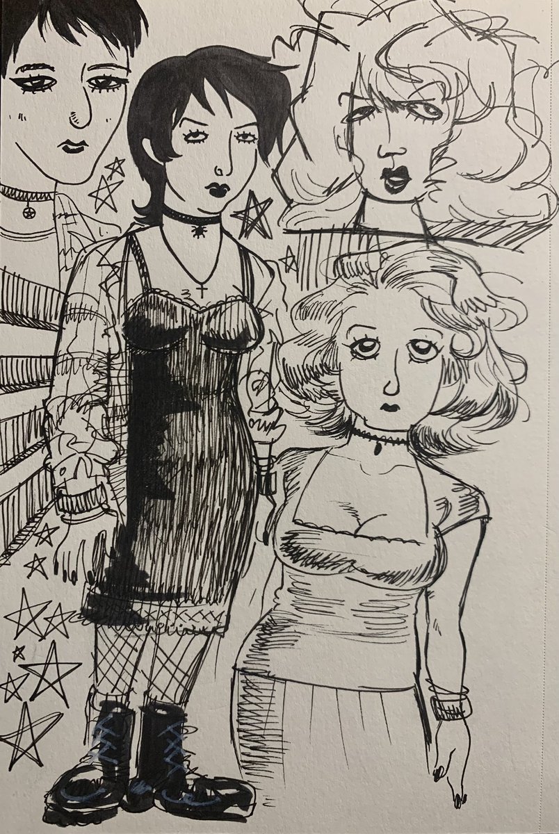 Erwinthings's tweet image. I like drawing people