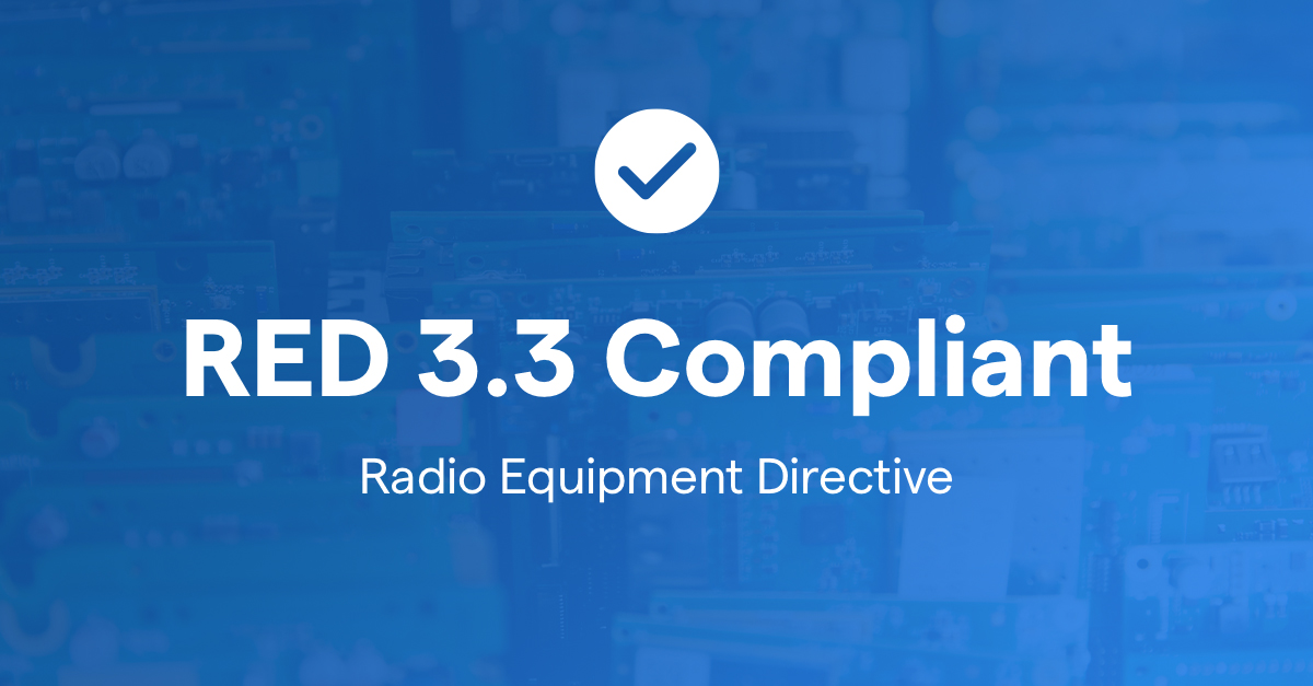8devices's tweet photo. 8devices key Wi-Fi SoMs are now RED 3.3 compliant! RED 3.3 self-declaration of conformity documents are available on each product’s Wiki page and on the corresponding product pages on the 8devices website. Learn more https://t.co/cqI9U7GosY https://t.co/7kKD5n9Iiy