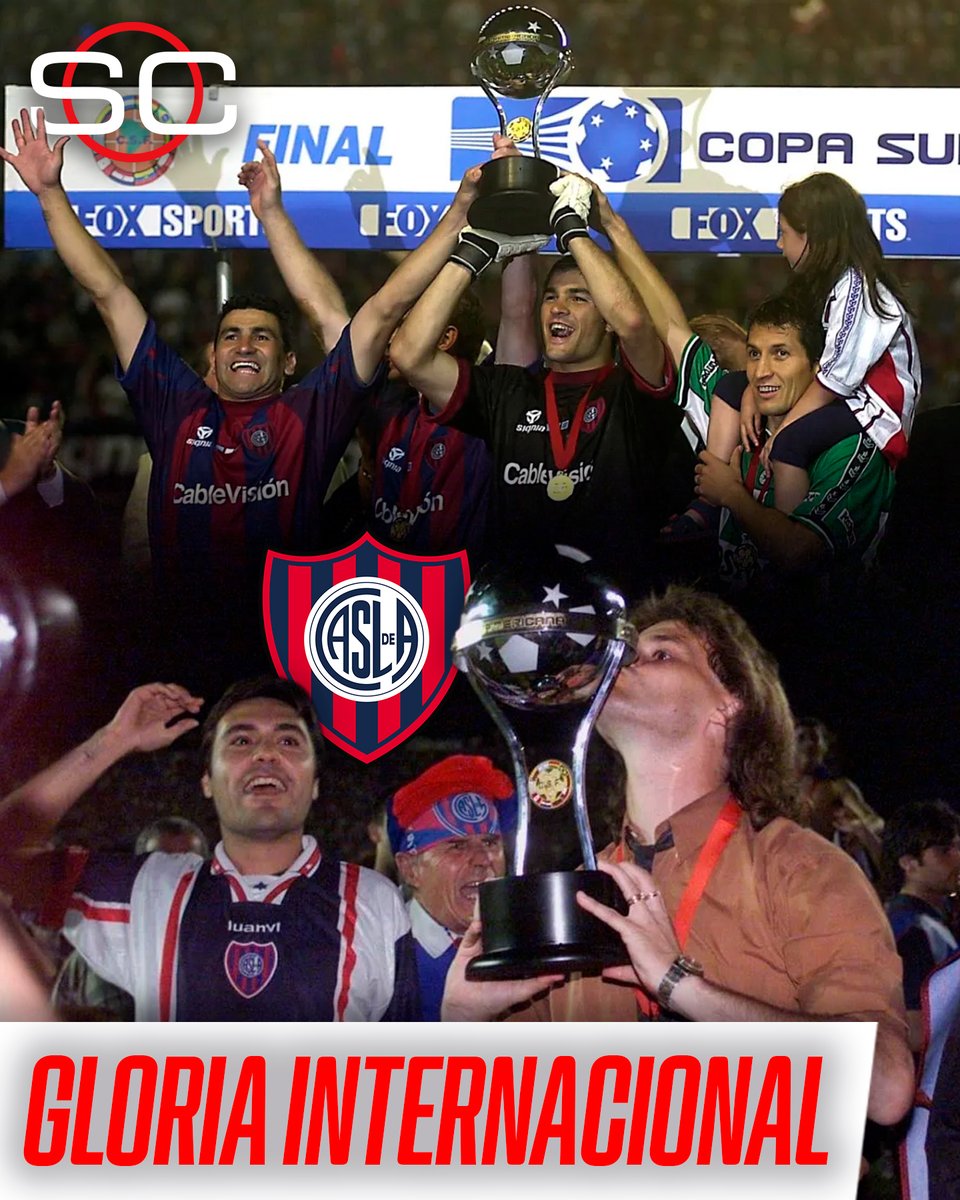 🌪️ ¡DÍA ESPECIAL PARA LA GENTE DEL CICLÓN!

🏆 El 11 de diciembre de 2002, San Lorenzo se quedó con la PRIMERA EDICIÓN de la Copa #Sudamericana tras empatar 0-0 con Atlético Nacional en la vuelta de la final disputada en el Nuevo Gasómetro

😳 ¿La ida en Colombia? ¡4-0 para los