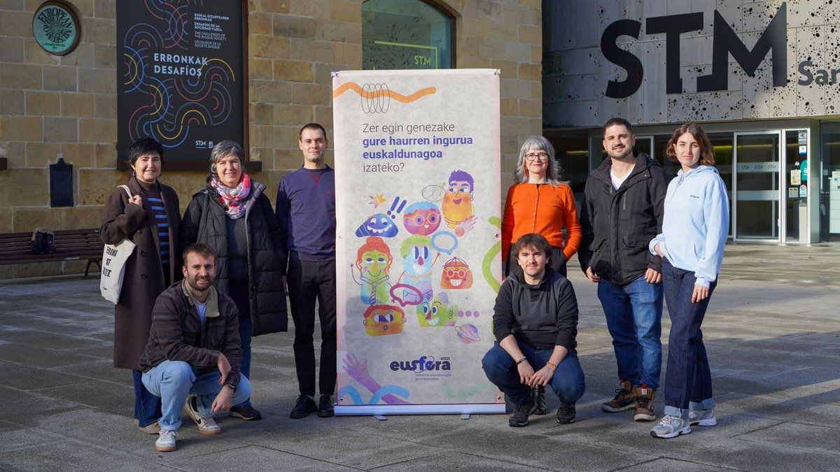 💫Eusfera, gure haur eta gaztetxoen atmosferan euskarak gero eta presentzia handiagoa izatea helburu duen ekimen berria aurkeztu dugu.

0-12 urte bitarteko haurren etorkizuna euskaraz irudikatzen baduzue, antolatu Eusfera herrietan!

Informazio +  eusfera.taupamugimendua.eus