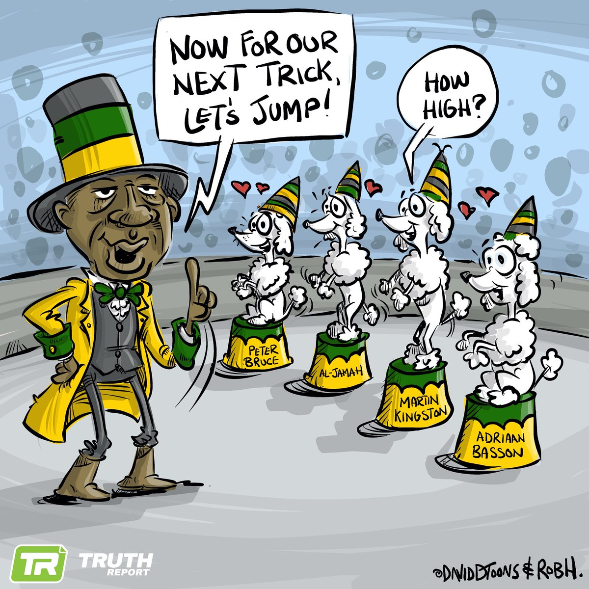 DavidDToons's tweet image. Politicians give the command… and certain “analysts,” editors and commentators jump on cue.

When journalists become performers instead of watchdogs, the public loses the truth, and those in power gain loyal pets.

@TruthReportNews 
@RobertHersov