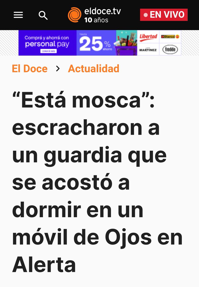 Ojos en alerta 😳 !!

No entienden nada sobre inclusión , estaba alerta....es una persona no vidente.
<a href="/minsegcba/">Ministerio de Seguridad</a>
