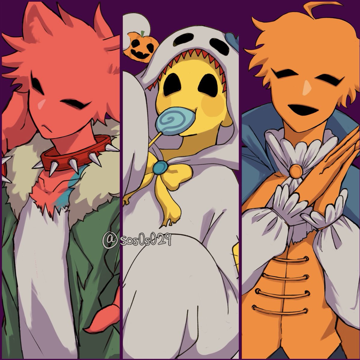#三分裂ドーイ
完成しそうにない🎃動画の一部