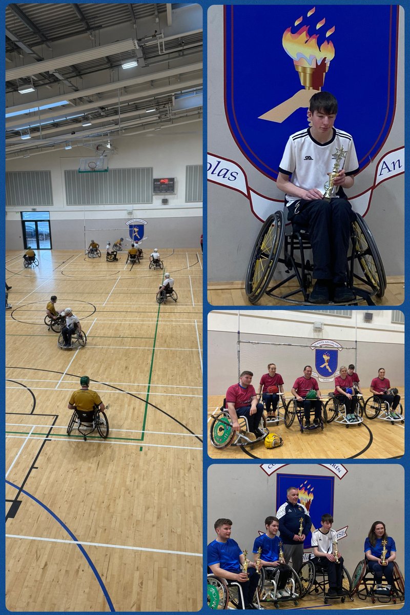 Last Sunday we hosted the Connacht GAA Wheelchair Hurling Competition, and what a fantastic day it was!

A huge well done to all involved, and a special congratulations to 5th year student John Blake, who was awarded Player of the Year - an outstanding achievement, we’re